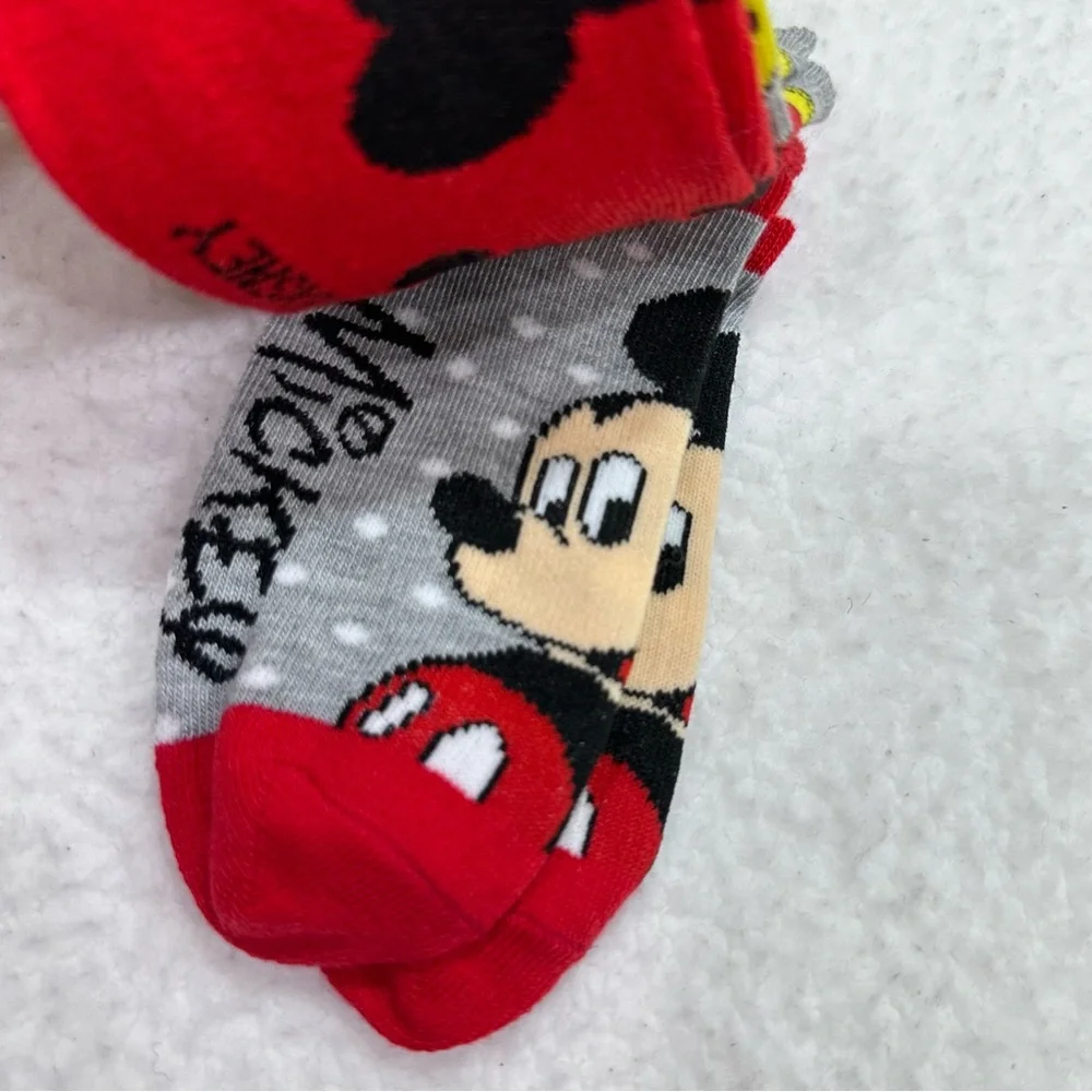 Girl’s Mickey and Minnie Mouse Socks